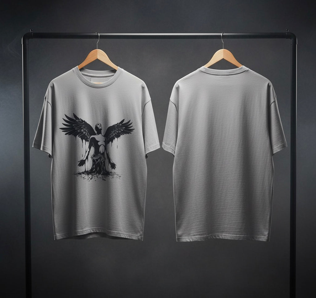 FALLEN RISE — Angel Graphic Tee