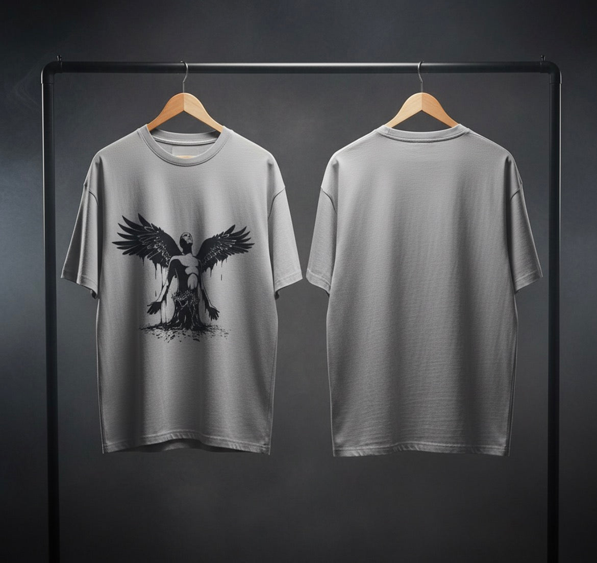 FALLEN RISE — Angel Graphic Tee
