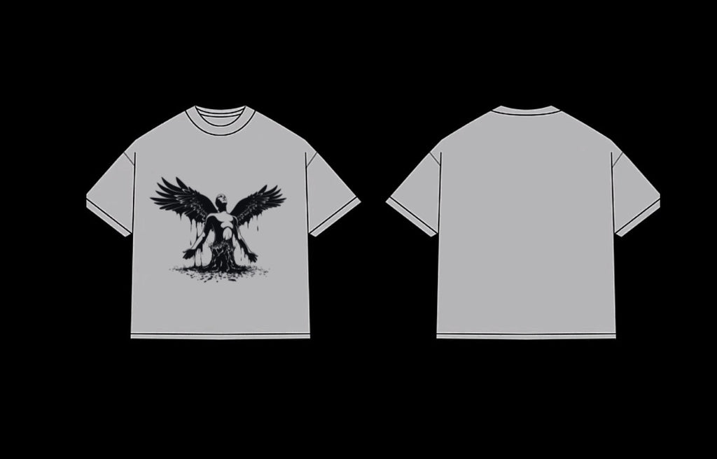 FALLEN RISE — Angel Graphic Tee