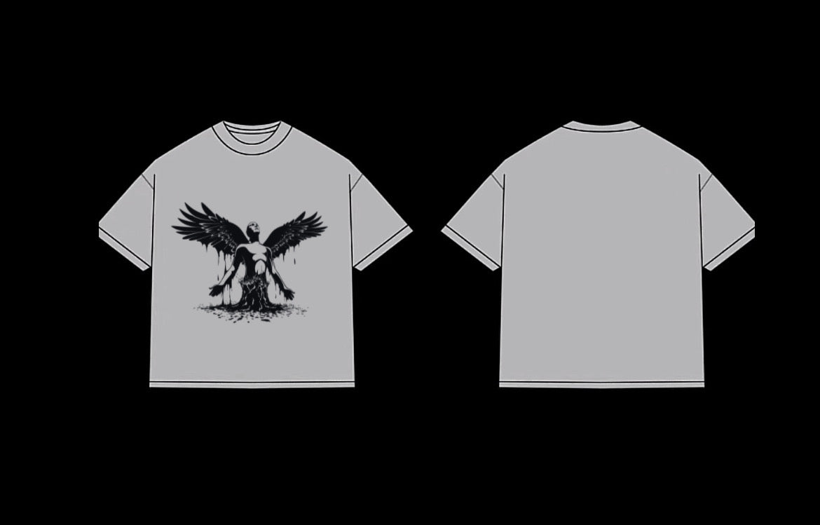 FALLEN RISE — Angel Graphic Tee